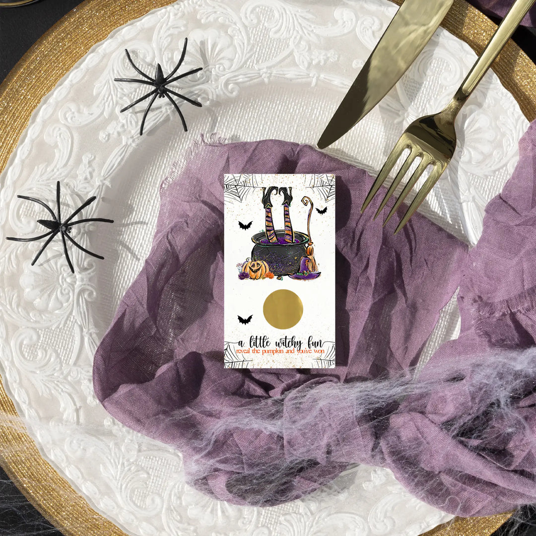 Festive scratch off cards for holiday fun