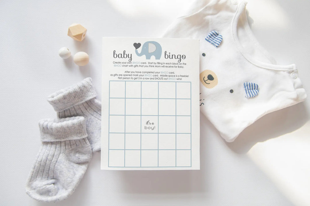 Memorable baby shower games | custom bingo fun