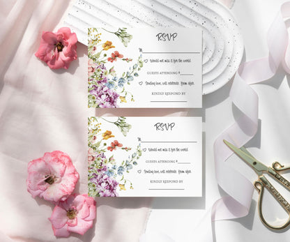 Paper Clever Party Wildflower RSVP CardsPaper Clever Party