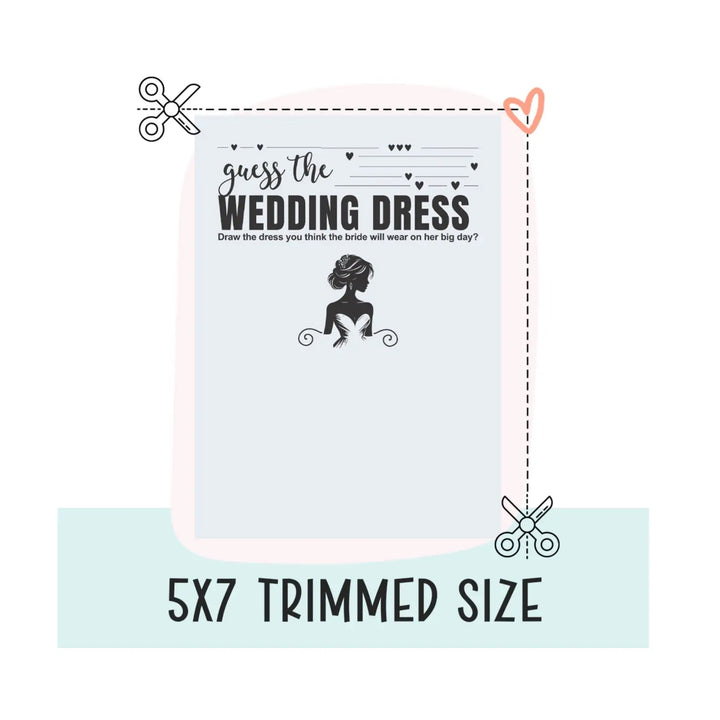 Bridal shower drawing game - sketch & guess - modern blue minimalist style - pdf instant download - party games