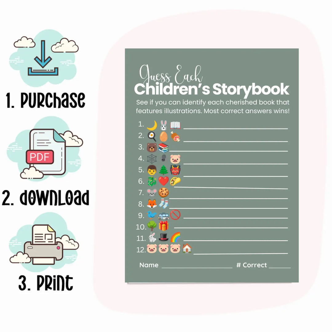 Printable baby shower game bundle hilarious activities - instant download pdf - boho neutral collection - partry