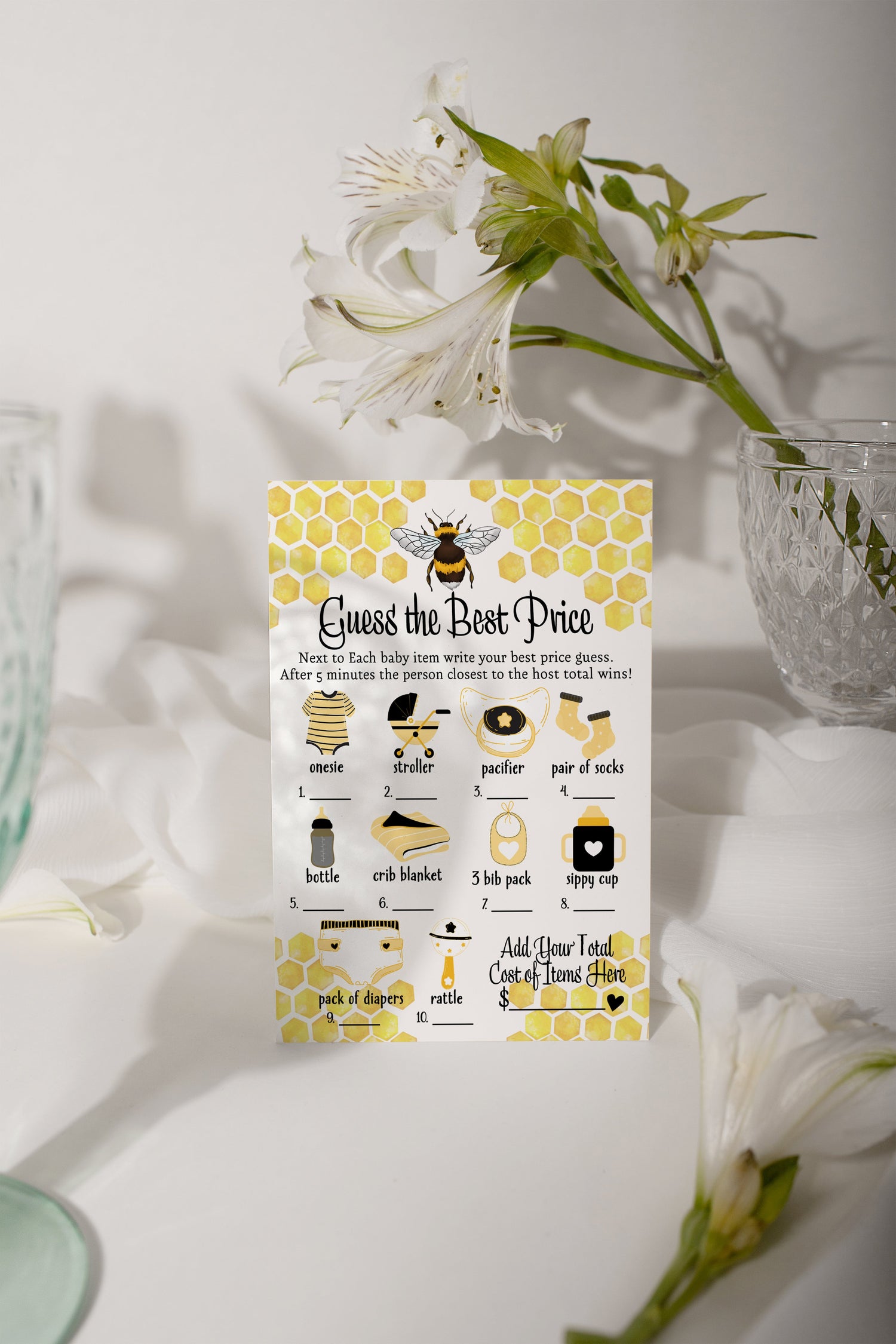 Celebrate the mom-to-bee with our Mama Bee Baby Shower theme! Buzz with excitement over our sweet selection of bee-inspired decor, games, and favors.