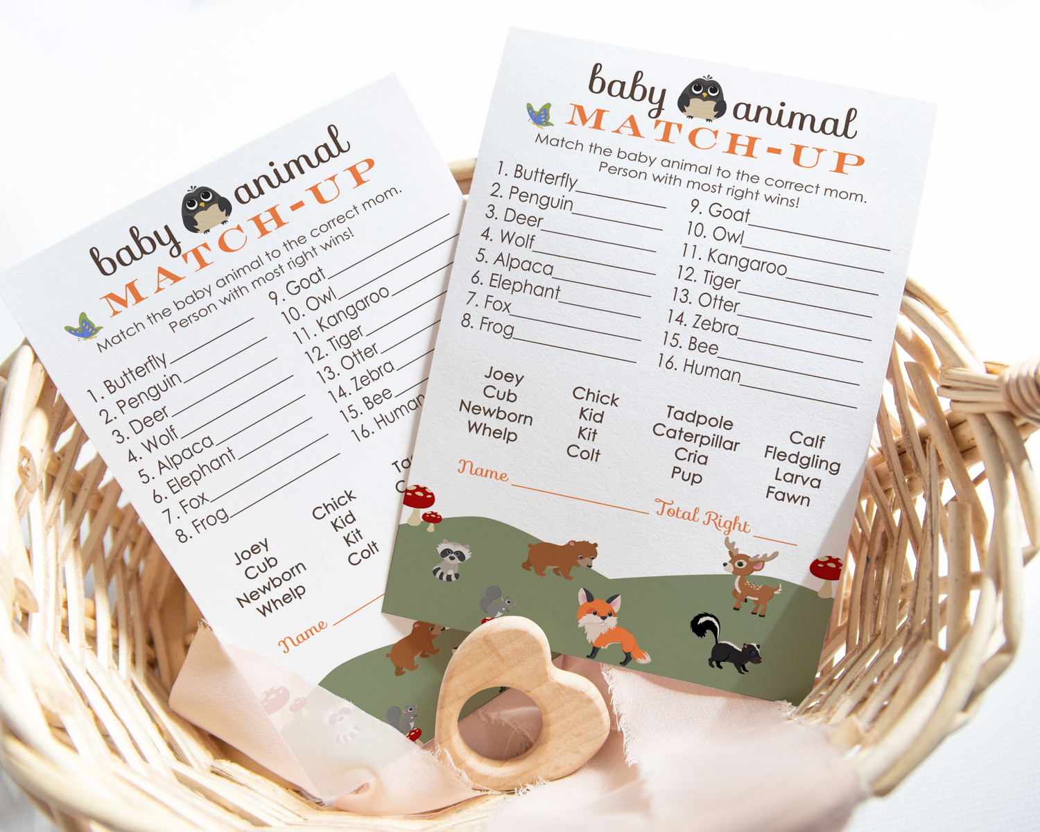 Embark on a woodland adventure with our gender-neutral baby shower theme. Our collection features enchanting invitations, thank you cards, and games, all nestled in a forest of whimsy for your boy or girl’s welcoming celebration.