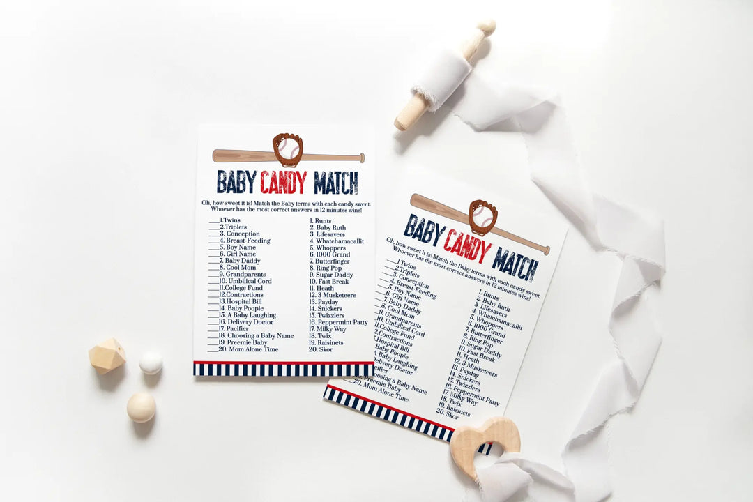 Baby shower games bundles