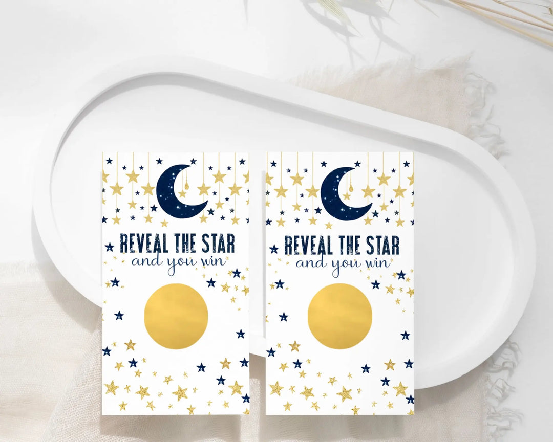 Baby shower scratch off games