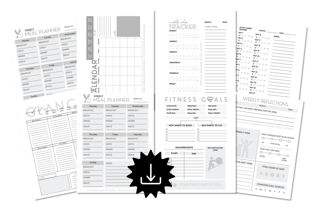 Daily journaling printables