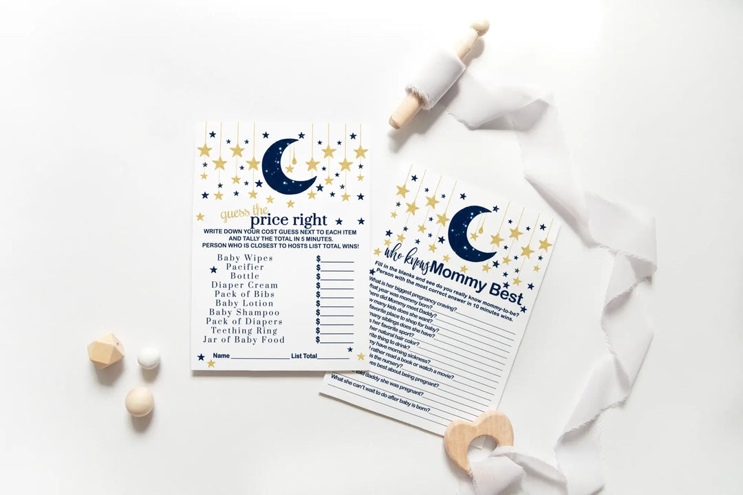 Fun baby shower games - guess the price game