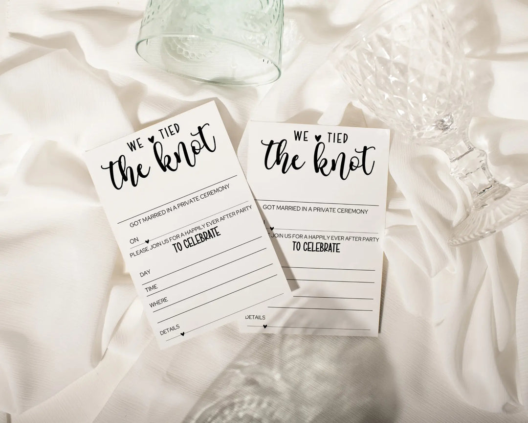 Modern calligraphy wedding