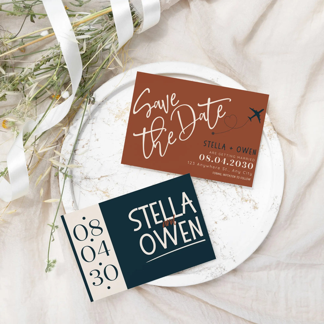 Personalized Save the Date Cards | Wedding Invitations