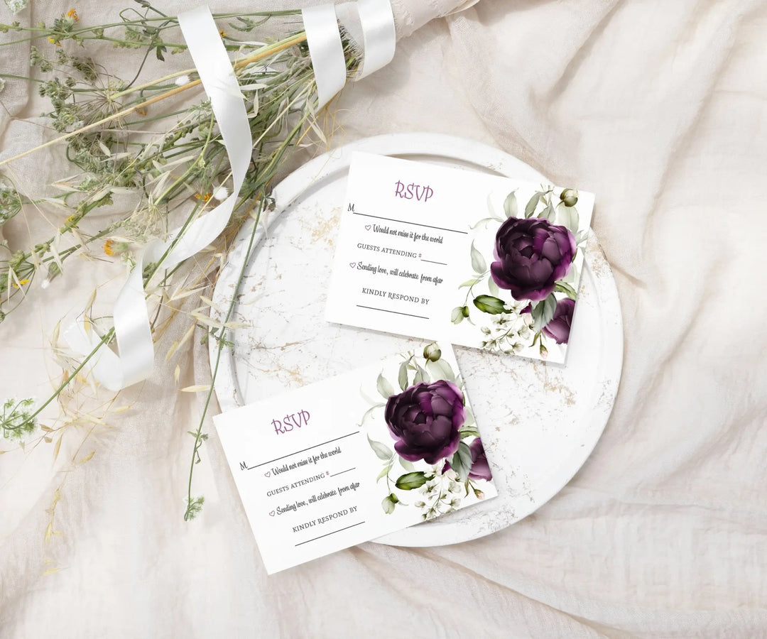 Rsvp cards for events