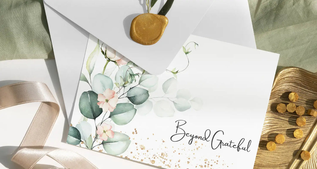 Wedding note cards
