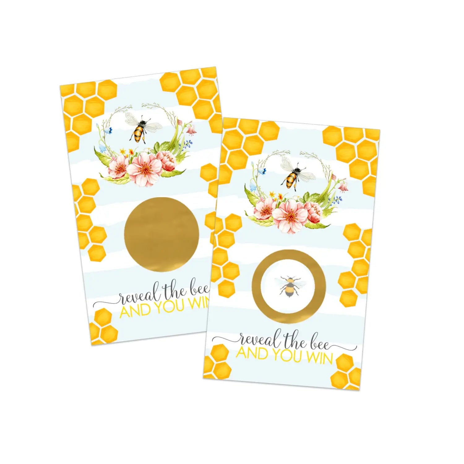 Baby shower games gender neutral - 30 pack - scratch off raffle cards fun bridal activities wedding game or engagement
