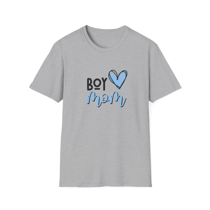 Boy mom softstyle t-shirt cute graphic tee mother’s day gift family love shirt casual everyday wear unisex - xs / sport