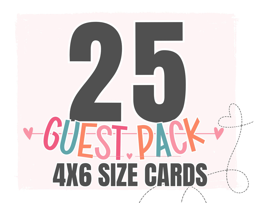 Majesty Pink Recipe Cards - Perfect for Special Occasions - 4x6, 25 Pack - Paper Clever Party