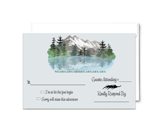 Paper Clever Party Adventure RSVP CardsPaper Clever Party