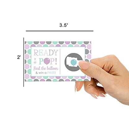 Baby Shower Game Cards Fun Scratcher TicketsPaper Clever Party