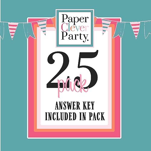 Gift Guesses Mermaid Ideas Royal Princess, 4x6, 25 PackPaper Clever Party
