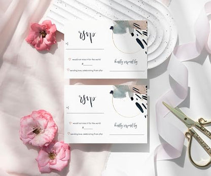 Paper Clever Party Modern RSVP CardsPaper Clever Party