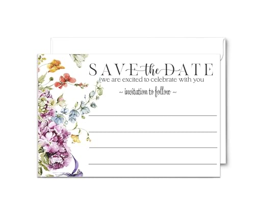 Wedding Invitations, Birthday, Graduation, Rustic Floral, 3Paper Clever Party