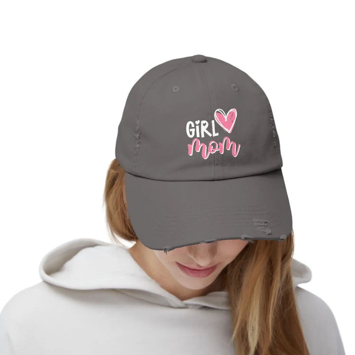 Distressed cap vintage style hat for women men mom daughter trendy fashion accessory casual baseball mother’s day gift