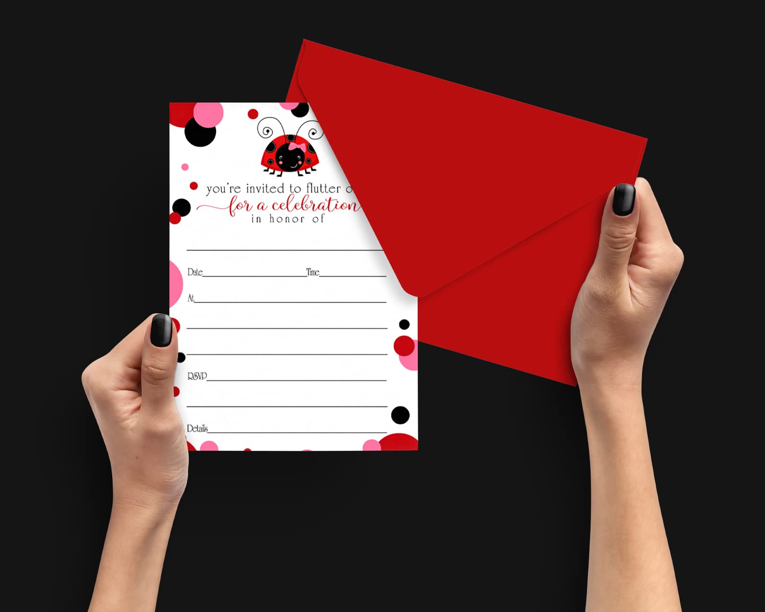 Paper Clever Party Ladybug InvitationsPaper Clever Party