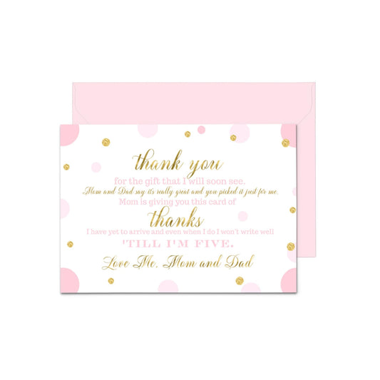 Message Girls Personalize Cute Princess Notecards Twinkle Star 4x6 Stationery Set, 15 PackPaper Clever Party