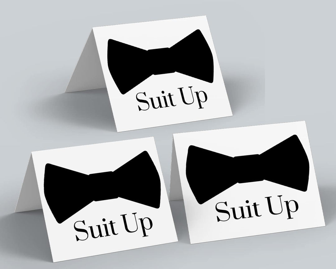 Sophisticated Grey Envelope Groomsmen Cards - 8-Pack - Paper Clever Party