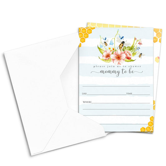 Envelopes, Custom DIY 5x7 Invite Cards Gender Neutral, 25 PackPaper Clever Party