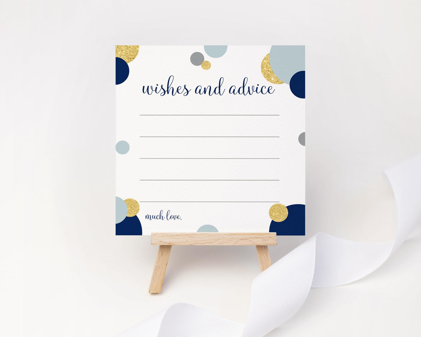 Paper Clever Party Navy & Gold Advice CardsPaper Clever Party
