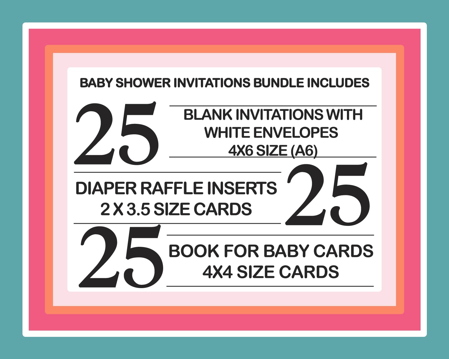 Paper Clever Party Blue Elephant Baby Shower Invitation BundlePaper Clever Party