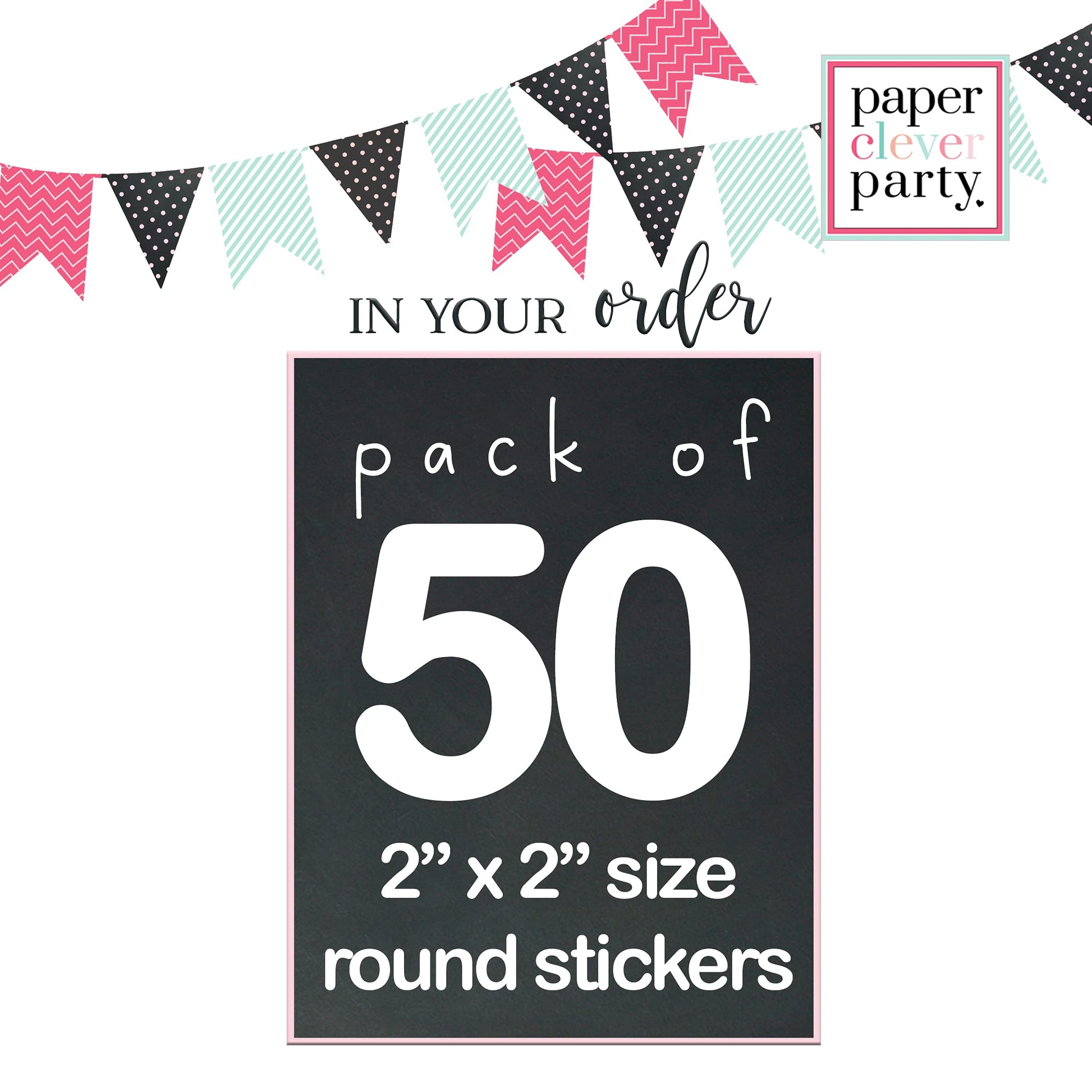 Star Stickers Girls Baby Shower Party Favors PinkPaper Clever Party