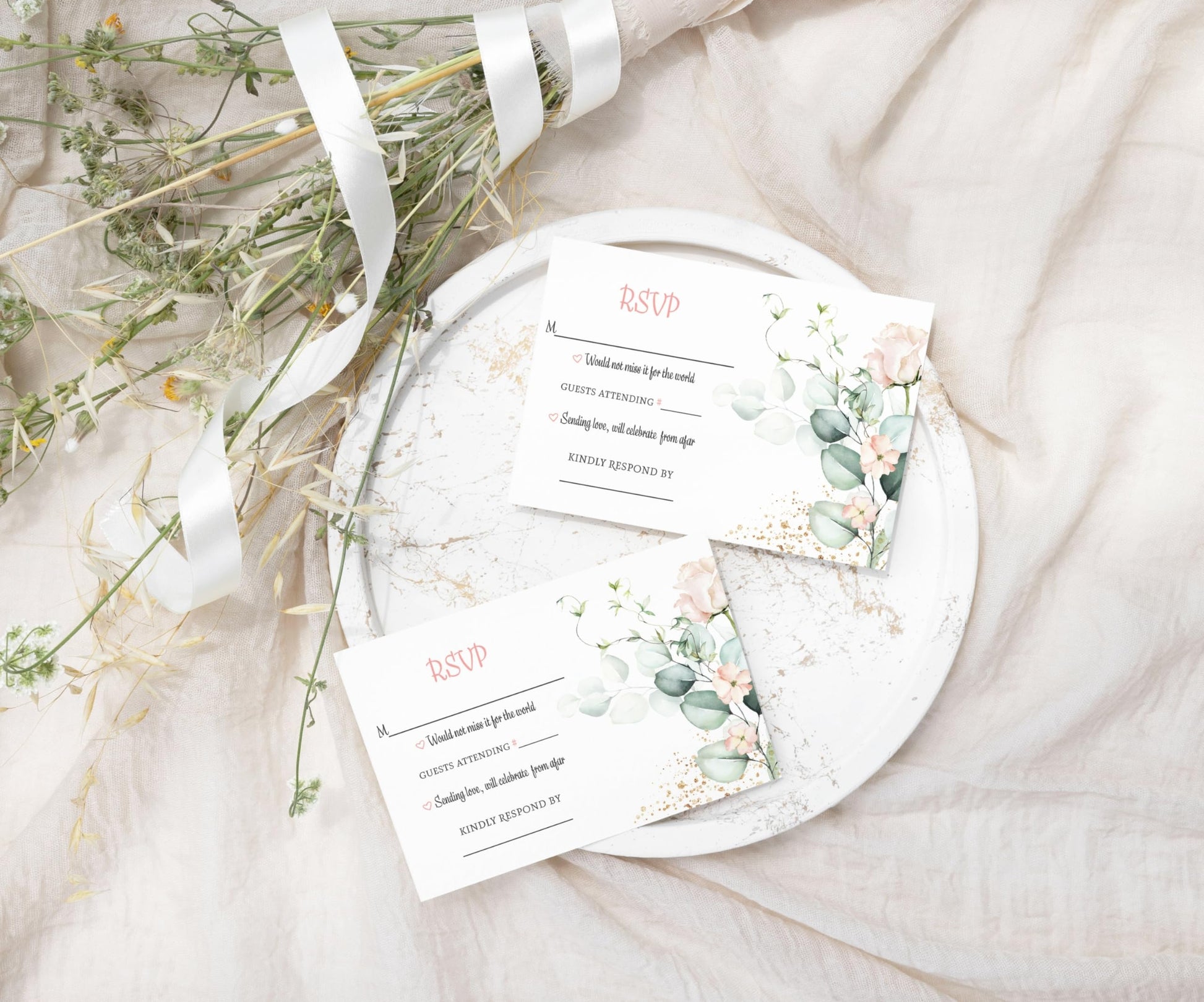 Occasions, Pink Greenery, 3Paper Clever Party