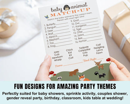 Occasions Fun Guessing Activities Guests Play, Gender Neutral Ideas, 4x6, 25 PackPaper Clever Party