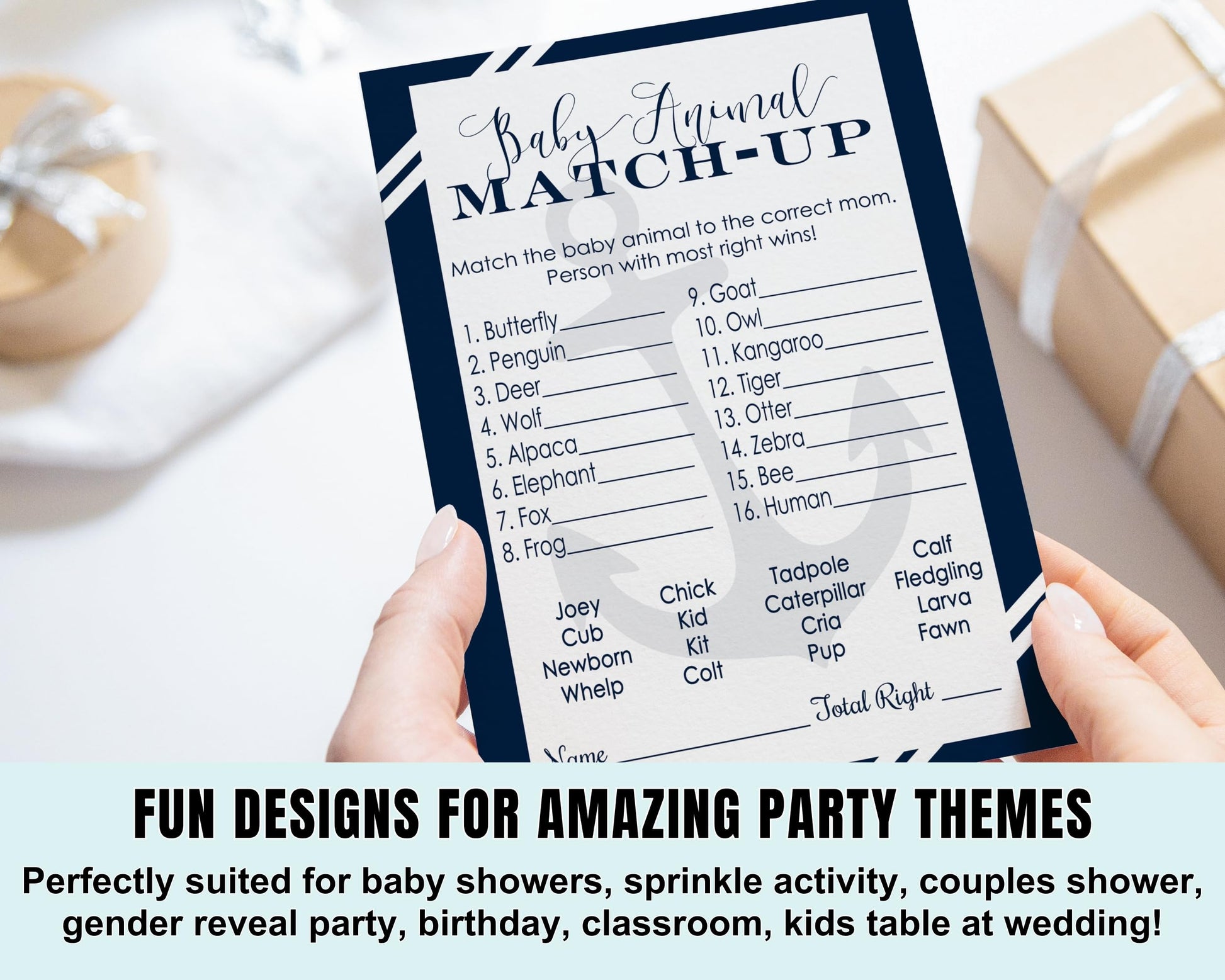 Occasions Fun Guessing Activities Guests Play, AnchorPaper Clever Party