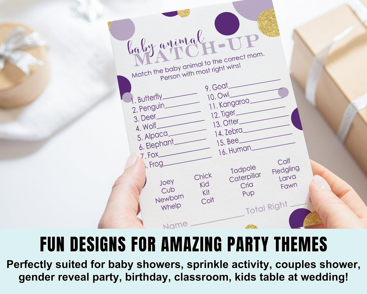 Occasions Fun Guessing Activities Guests Play, Royal Princess Mermaid Ideas, 4x6, 25 PackPaper Clever Party