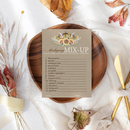 Friendsgiving Dinner, Fall Showers, Adults, Groups, Harvesting Pumpkin, 5x7 Cards, 25 GuestsPaper Clever Party