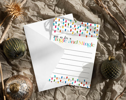 Personalize, 5x7 Card Set, 25 GuestsPaper Clever Party