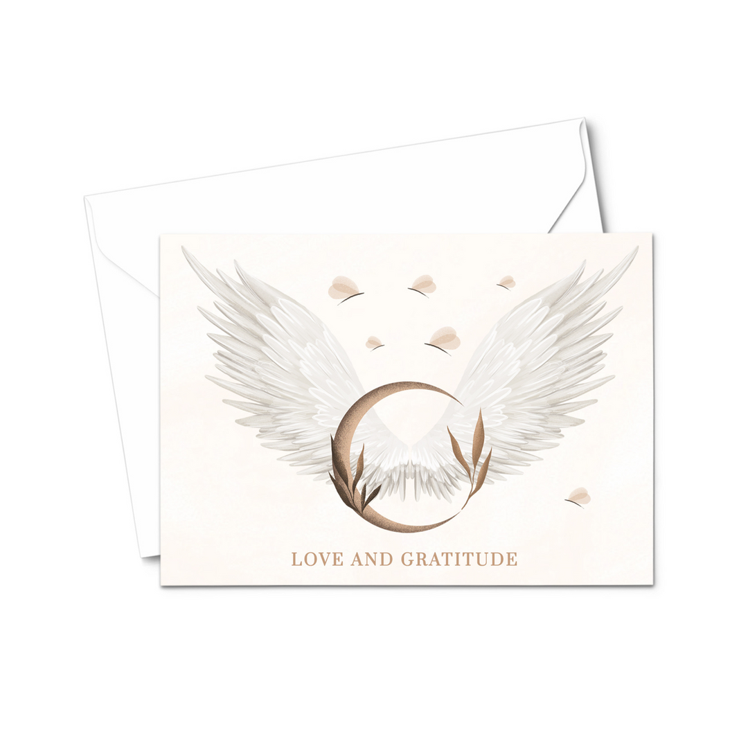 Heaven Sent Themed Thank You Cards with Envelopes (25 Pack) All Occasion Notecards - Paper Clever Party