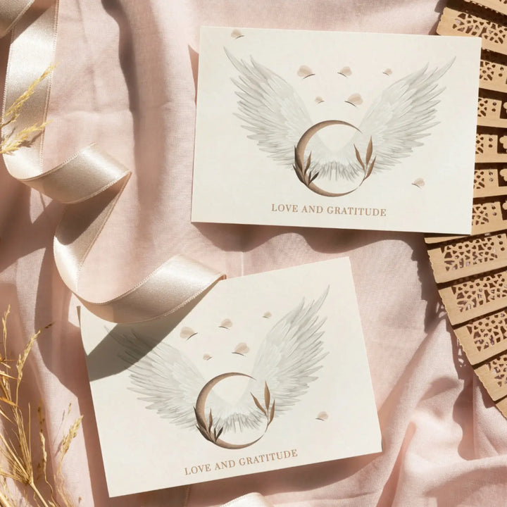 Heaven Sent Themed Thank You Cards with Envelopes (25 Pack) All Occasion Notecards