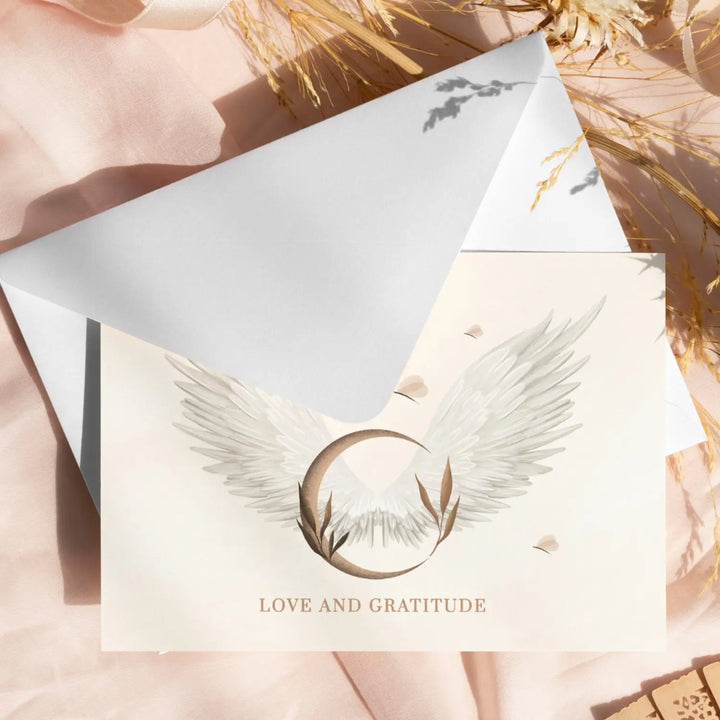 Heaven Sent Themed Thank You Cards with Envelopes (25 Pack) All Occasion Notecards
