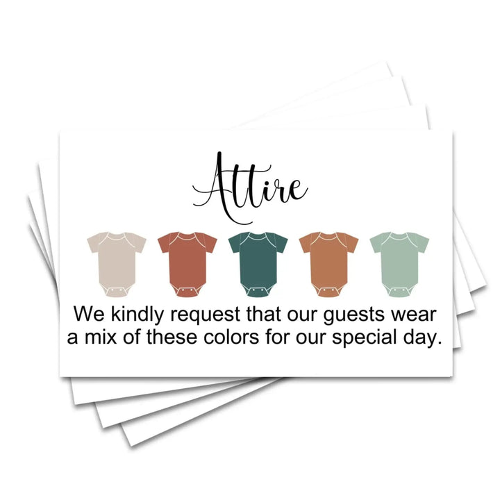 Jeweled Invitation Color Guides: 2x3.5" Color Cards for Weddings & Parties, Elegant Themed