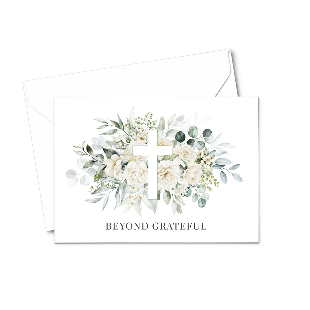 Rustic Elegance Thank You Cards with Envelopes (25 Pack) - Paper Clever Party