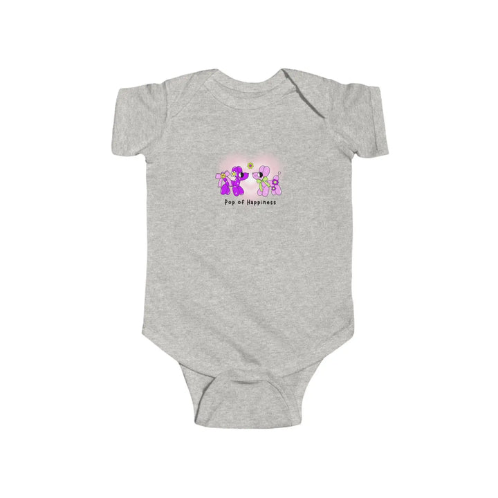 Baby bodysuit pop of happiness toddler t-shirt balloon animal graphic onesie cheerful infant tee bright & fun newborn