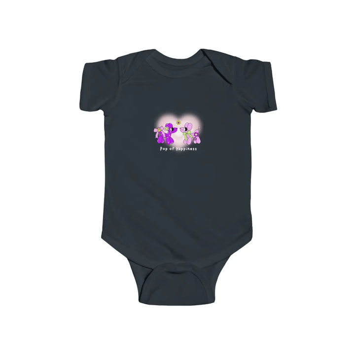 Baby bodysuit pop of happiness toddler t-shirt balloon animal graphic onesie cheerful infant tee bright & fun newborn