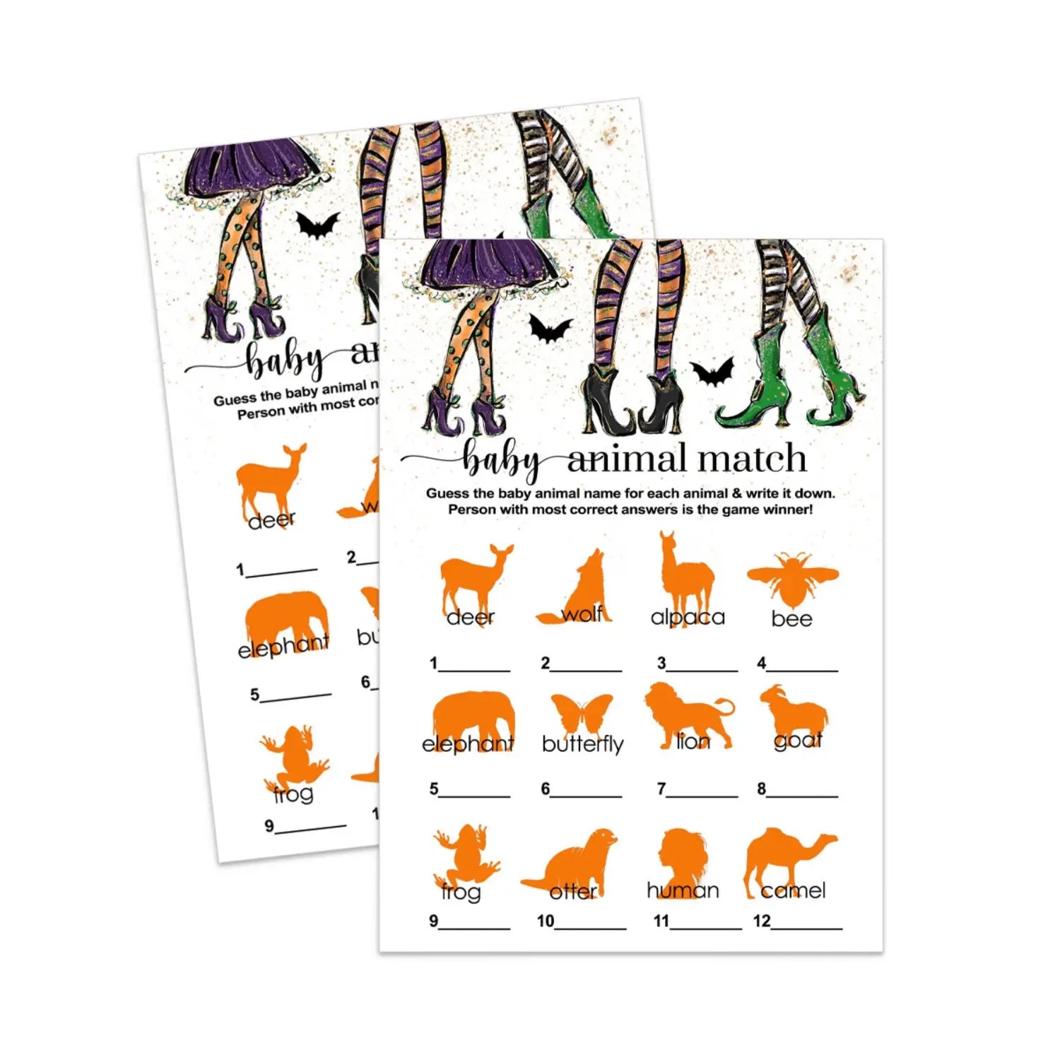 Baby is brewing shower animal matching game printable download diy party activity - games