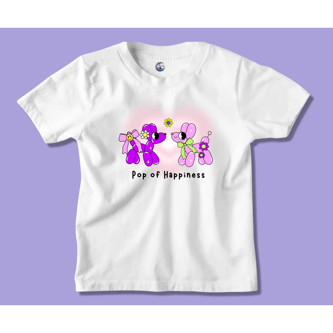 Balloon animal graphic unisex tee pop of happiness t-shirt stand out gift shirt vibrant design top comfortable casual