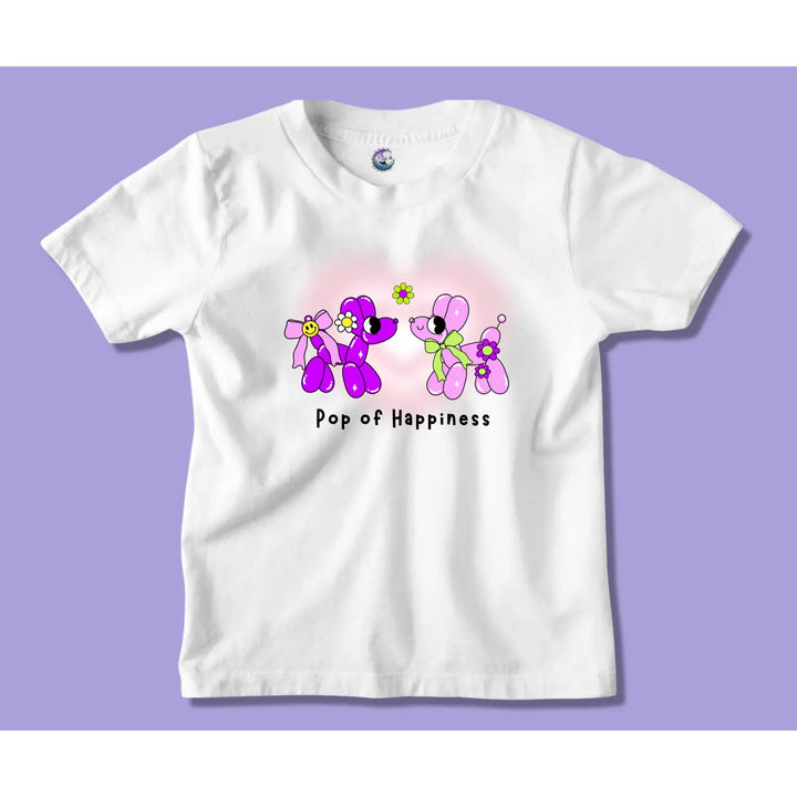 Balloon animal graphic unisex tee pop of happiness t-shirt stand out gift shirt vibrant design top comfortable casual