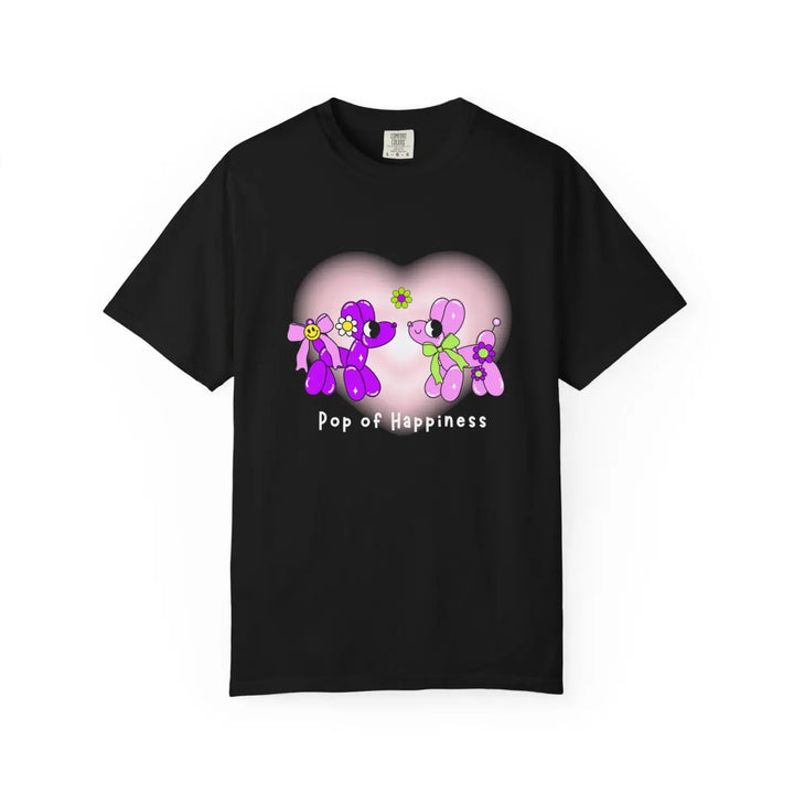 Balloon animal graphic unisex tee pop of happiness t-shirt stand out gift shirt vibrant design top comfortable casual