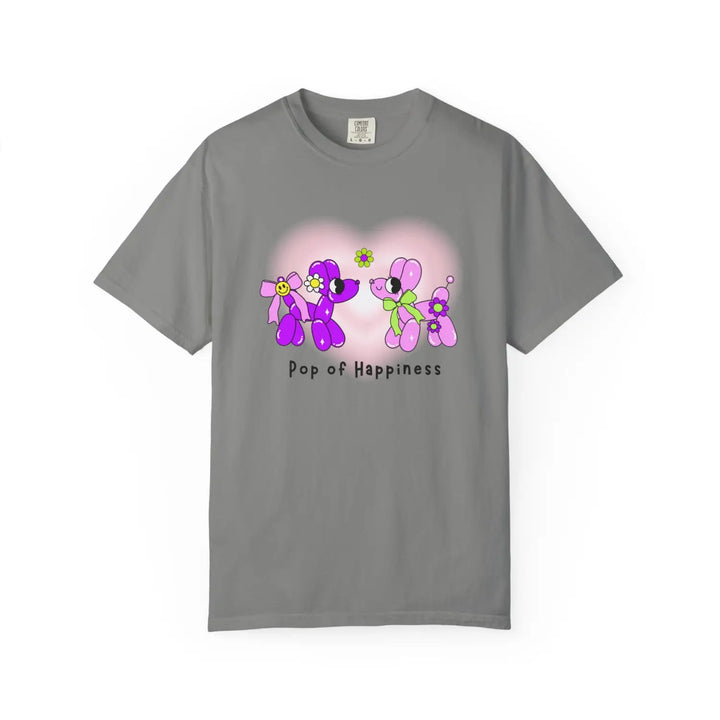 Balloon animal graphic unisex tee pop of happiness t-shirt stand out gift shirt vibrant design top comfortable casual