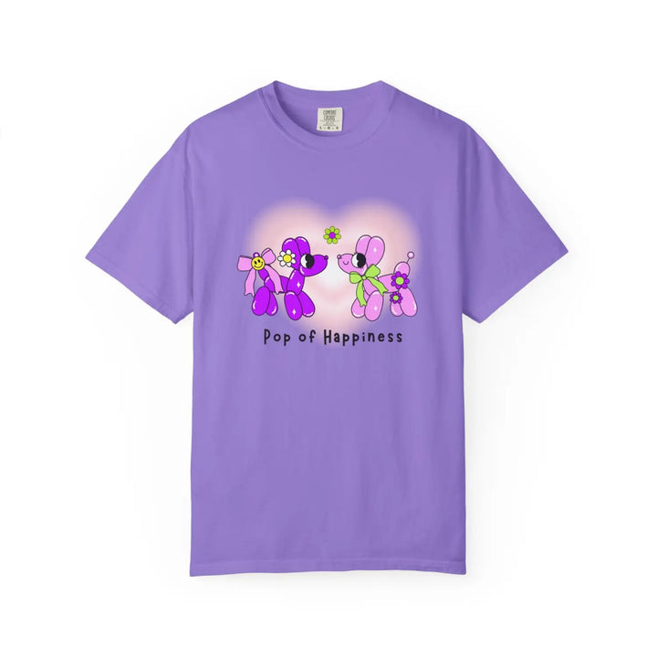Balloon animal graphic unisex tee pop of happiness t-shirt stand out gift shirt vibrant design top comfortable casual